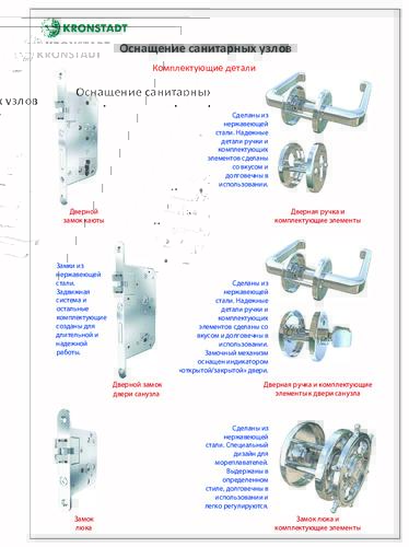 Буклет «ENSAR: Модельный ряд комплектующих деталей»