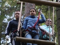 Веревочный курс 2017 в парке Кошкино