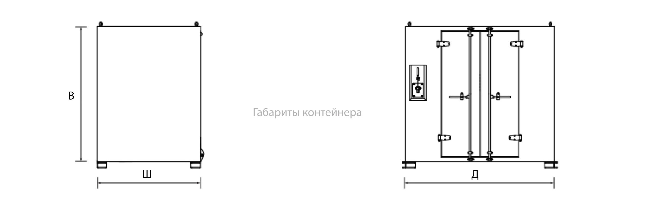 Габариты морских эвакуационных систем