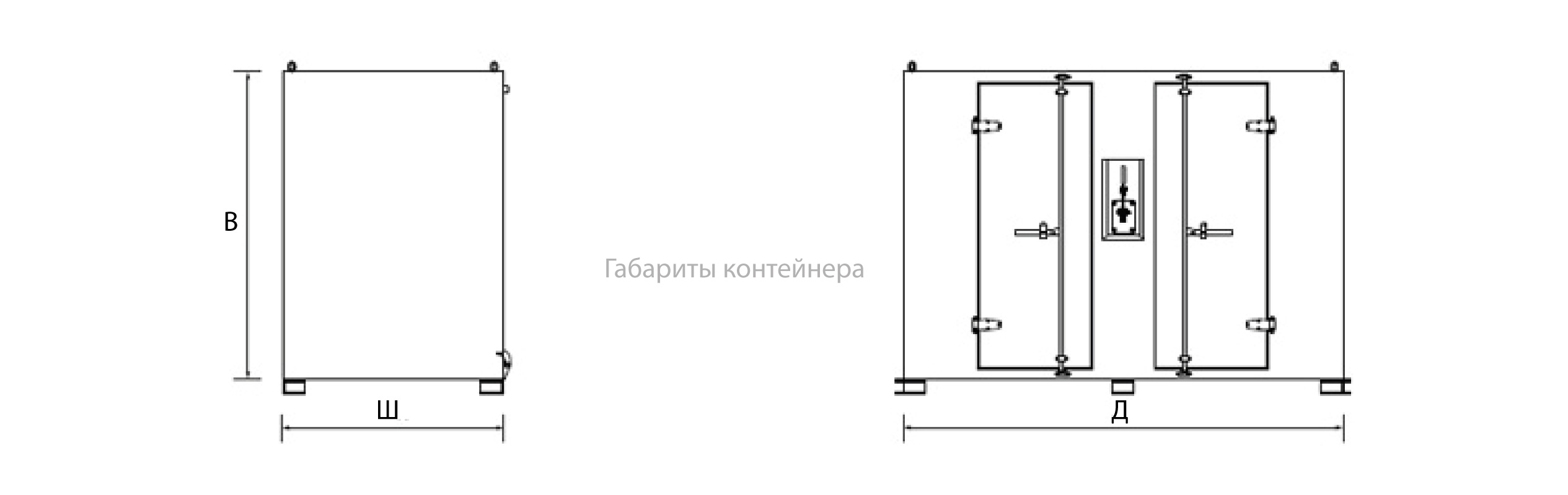 Габариты МЭС