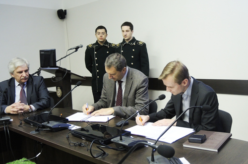 Подписание Положения об именных стипендиях «Кронштадт» 